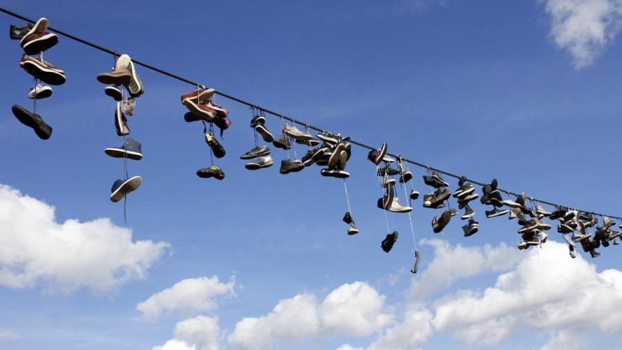 What Do Shoes Hanging on Power Lines Mean?